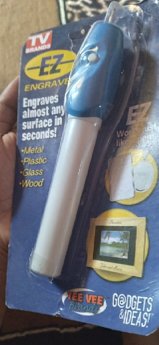 Ez Engraver Mata Satu Alat Ukir Unik Bentuk Pulpen Pena Ukir Grafir/elektrik Piring  200gr