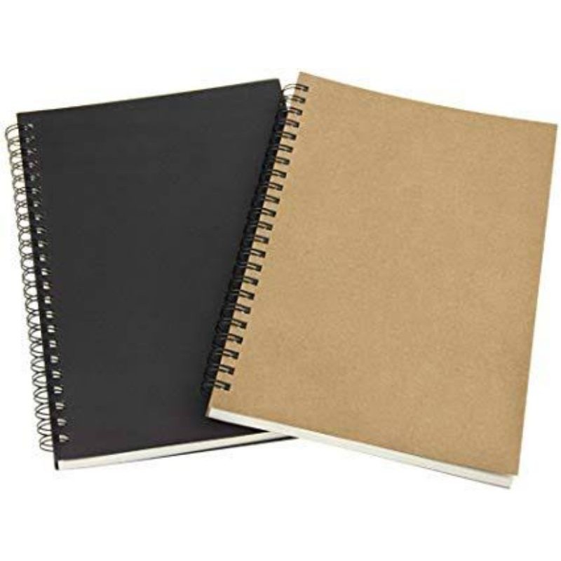 Notebook Polos / Buku Sketsa Putih / Buku Gambar A5