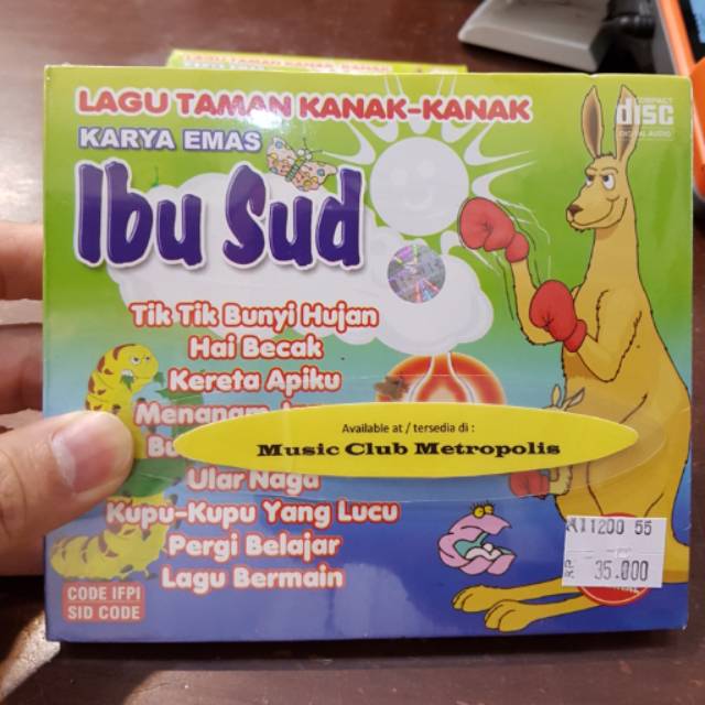 Cd Anak Anak Lagu Tk Karya Emas Ibu Sud Shopee Indonesia