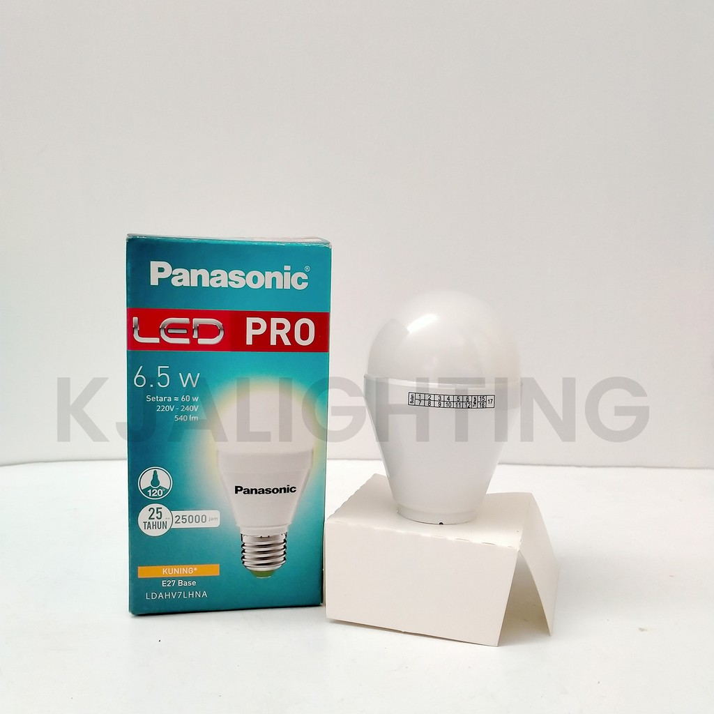 LAMPU BOHLAM PANASONIC LEDBULB PRO 6,5W WATT