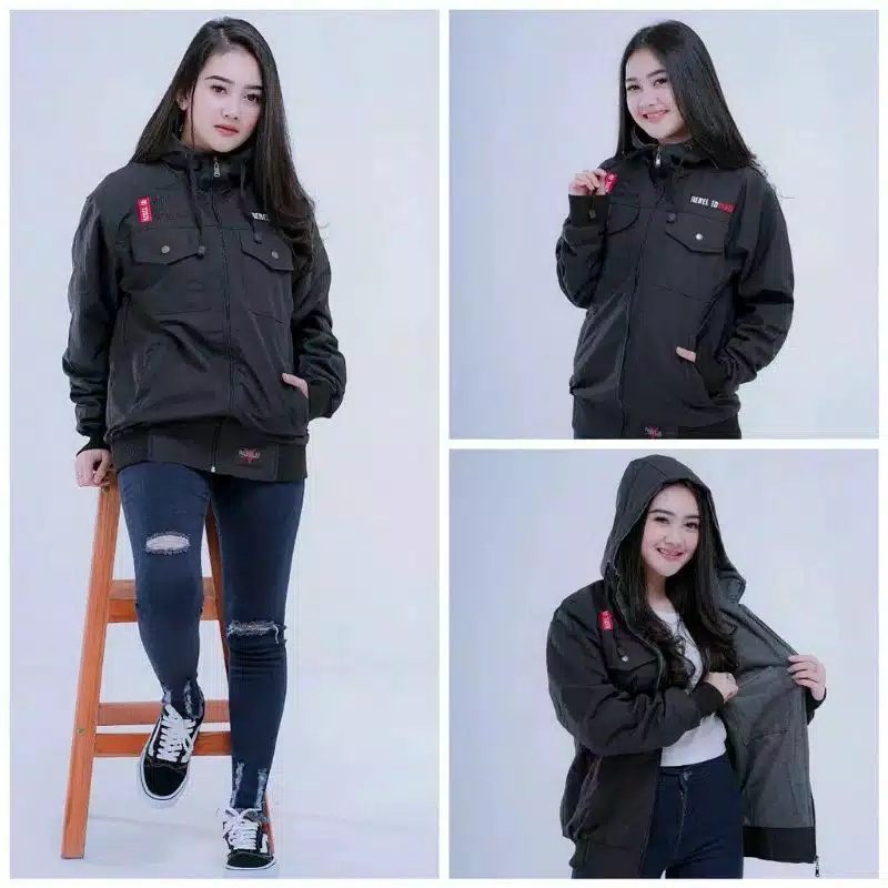 Jaket olahraga running wanita gym lari Waterproof Outerwear Hiking