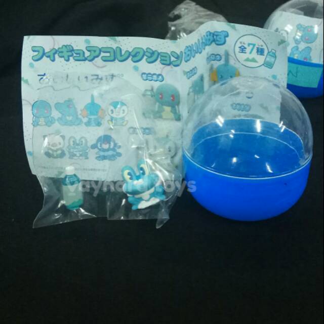 Pokemon figure water starter froakie dot