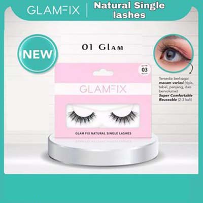 Glam Fix Perfect Blink Lashes Glam_Bulu Mata Palsu Premium