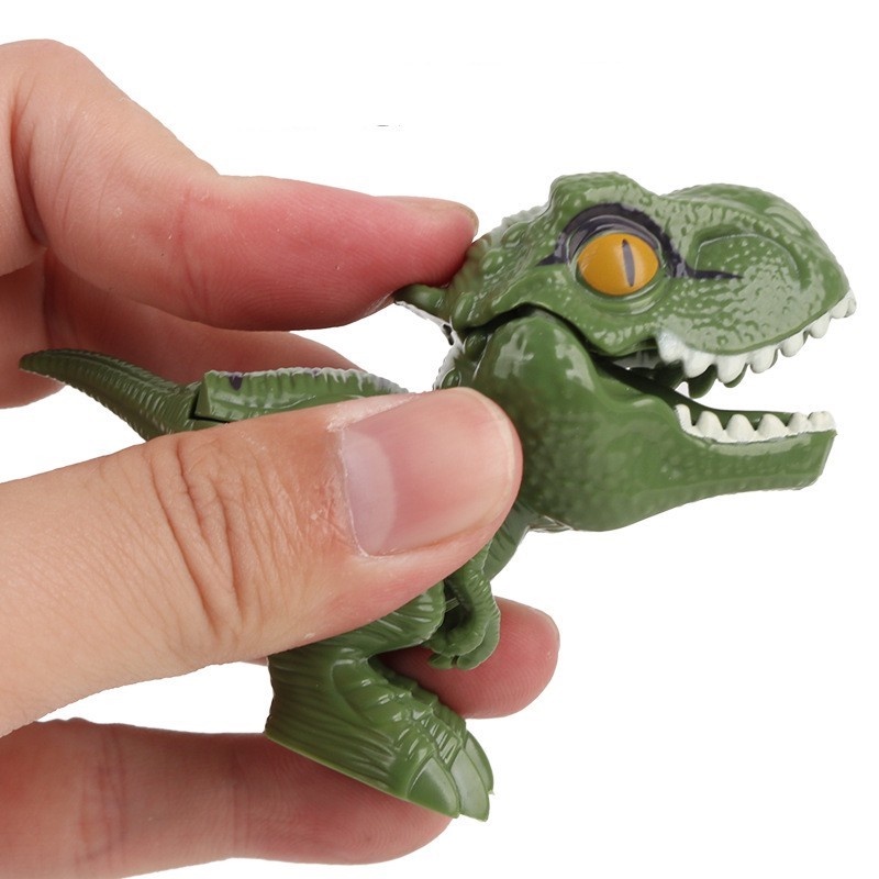 [1Piece Creative Bite Finger Dinosaur Toy] [Tyrannosaurus Toy Model ][Children's Birthday Gift]