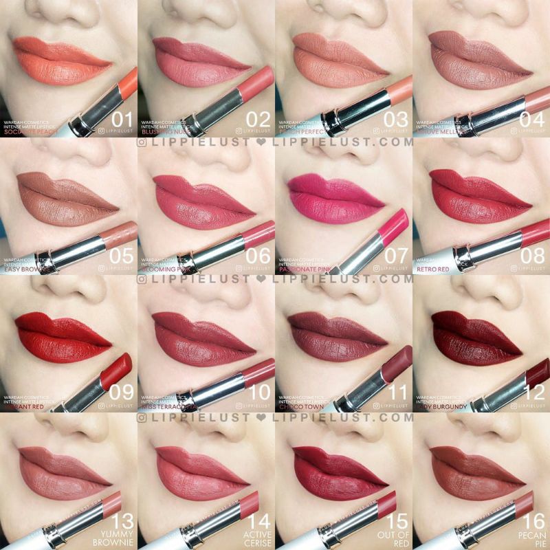 LIPSTIK WARDAH NO.3 MATTE NUDE (rijek tanpa dus) NEW