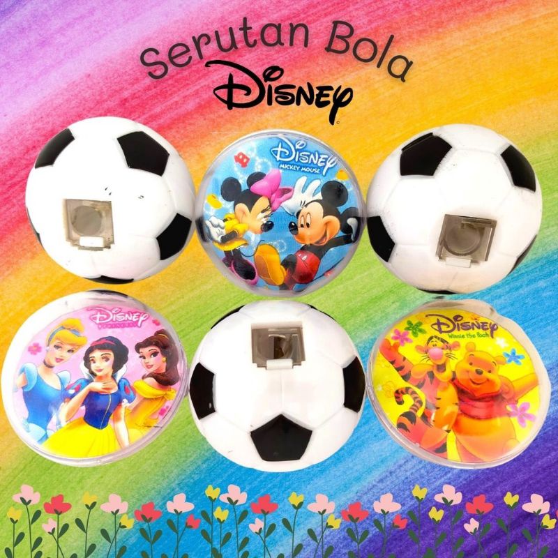 

Serutan | Rautan Bentuk Bola Motif Disney