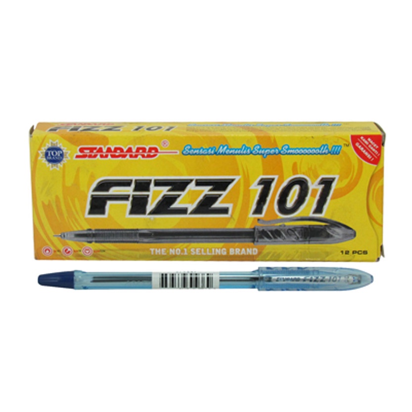 

BALLPOINT, BOLPEN, POLPEN, PULPEN STANDARD FIZZ 101 HITAM