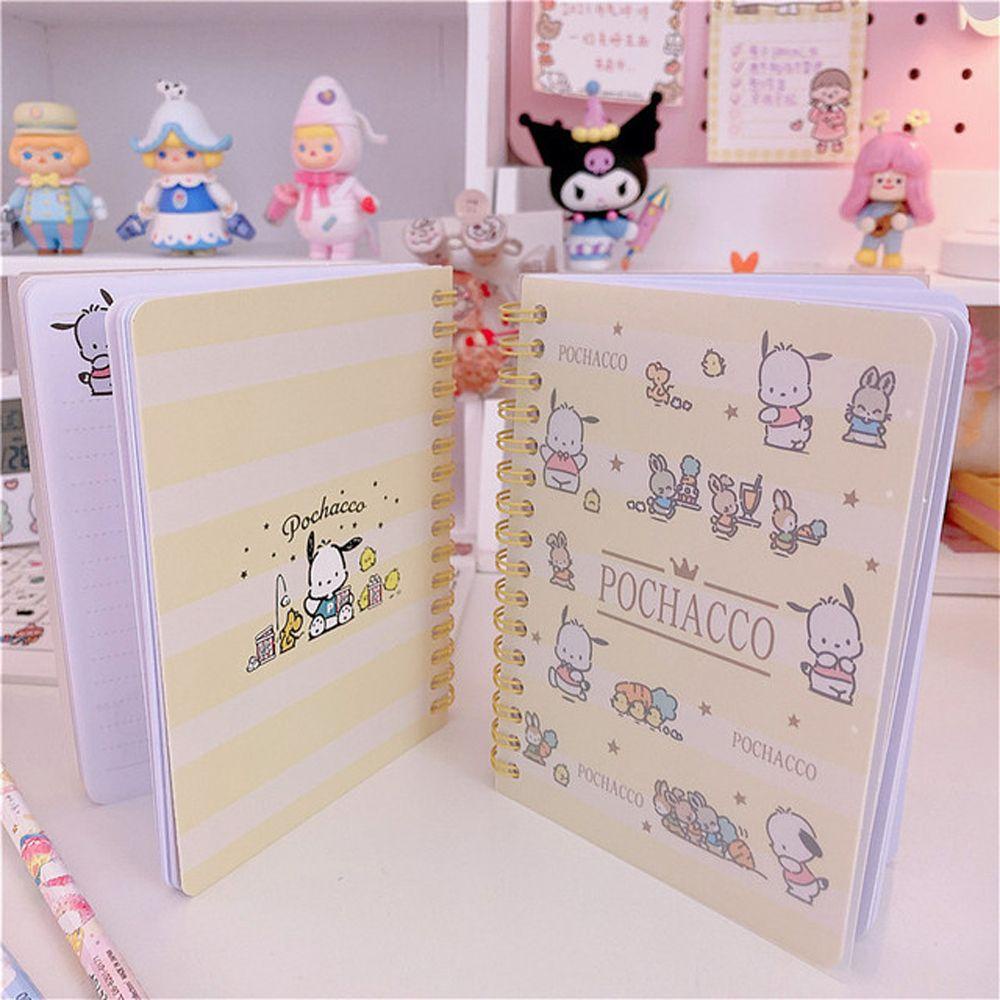 Mxbeauty Buku Catatan / Agenda / Diary Ukuran A6 Gaya Jepang Motif Kartun Melody Untuk Pelajar