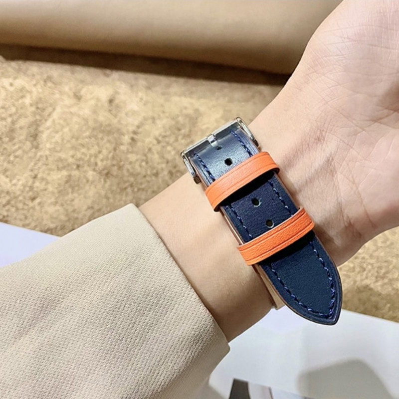 Tali Jam Kulit Fashion 20mm Untuk Mibro Lite - Leather Strap Wanita