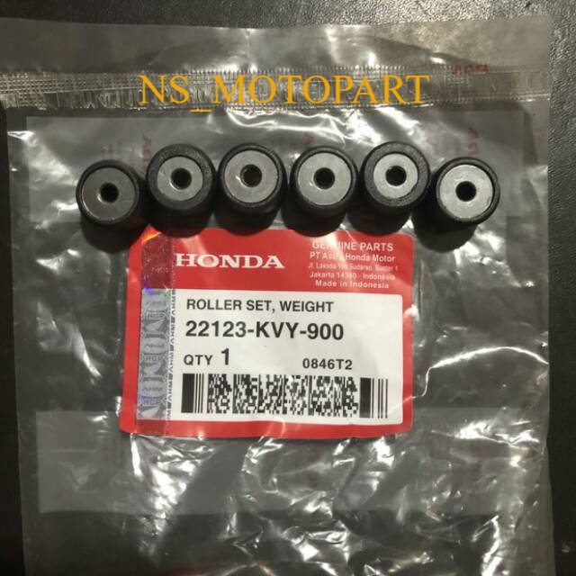 NS AUTOPART - NS AUTOPART - Roller 1 set Honda Beat Karbu Scoopy Lama Spacy Old KVY