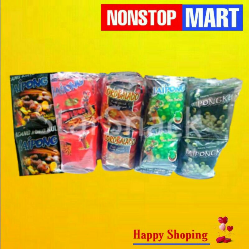 

JAIPONG Snack 1 pack isi 10 pcs