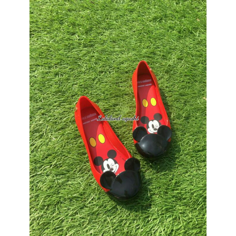 Sepatu mel melissa mickey and friends RED /sepatu melissa mel/sepatu melissa mickey