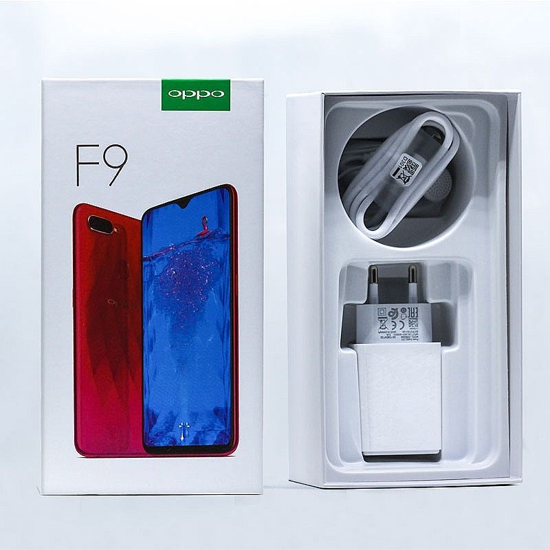 HP OPPO F9 PRO ram 6/64GB &amp; 6/128GB Kapasitas Tinggi + Dual Kamera HD Android smartphone murah garansi