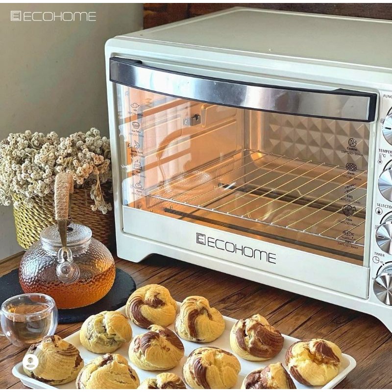 OVEN LISTRIK ECOHOME Electric Oven Low Watt 38 Liter