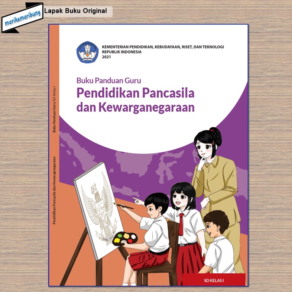 Buku Kurikulum Merdeka – Buku Guru PPKn SD Kelas 1