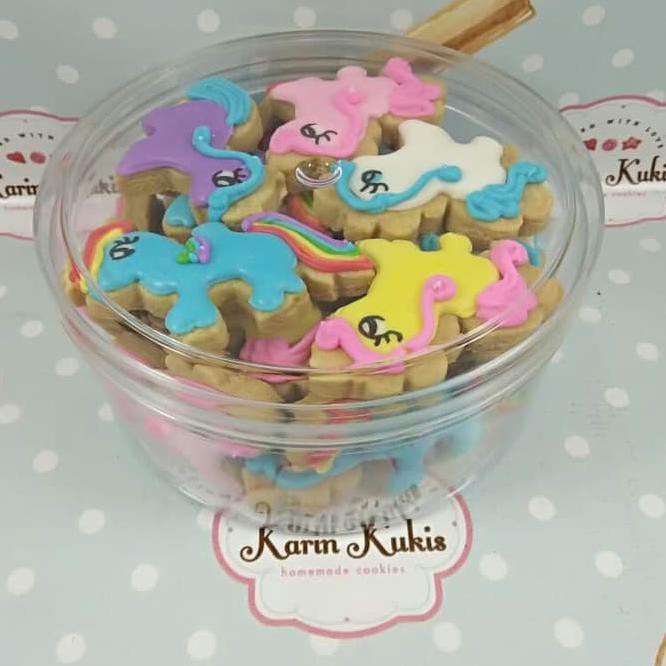 

Limited Stock Kukis Hias, Kukis Karakter, Fancy Cookies, Hampers Little Ponny 500Gr