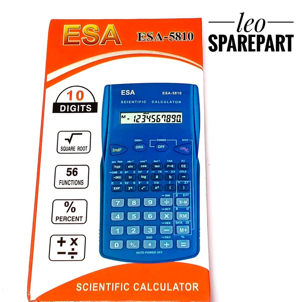 

Kalkulator esa 5810 / Kalkulator scientific