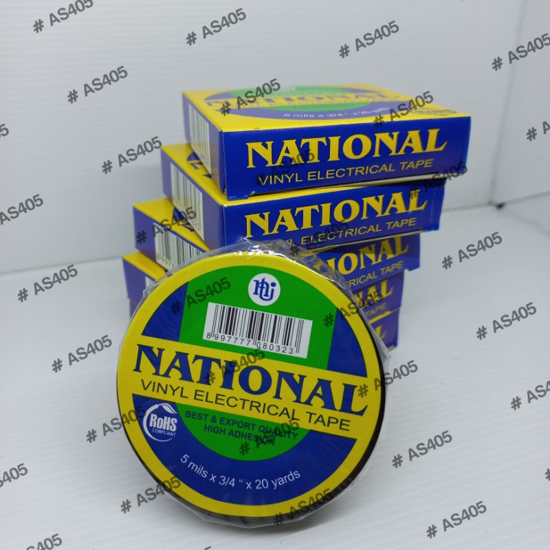 

Isolasi Hitam Listrik National (Isolasi Kabel)
