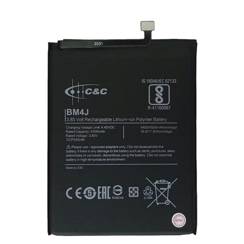 (NC) Batre battery baterai Double Power IC/C&amp;C Xiaomi Redmi Note 8 PRO BM4J