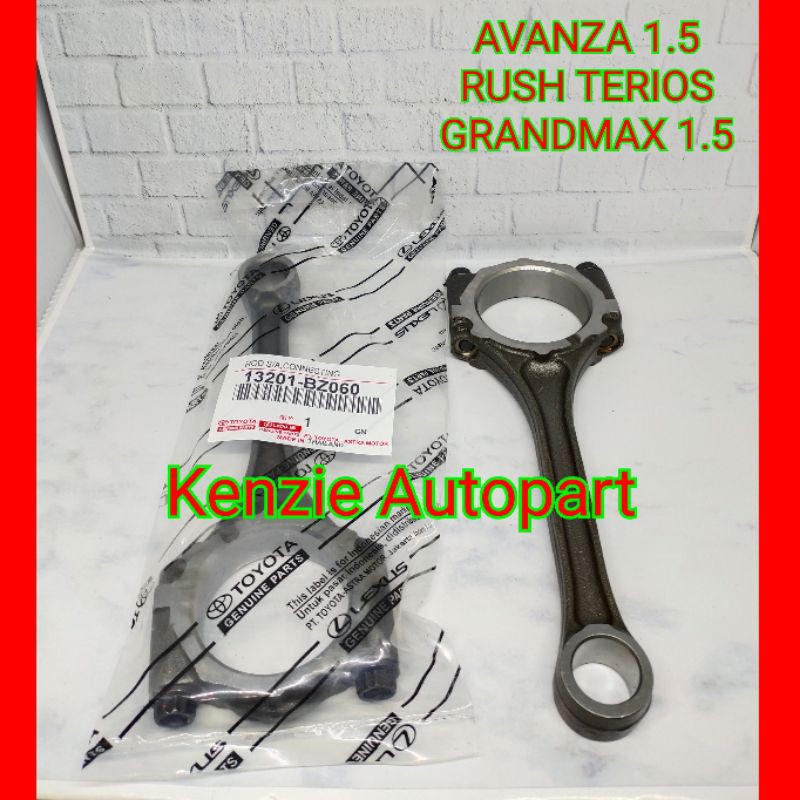 CON ROD STANG PISTON AVANZA 1.5 RUSH TERIOS GRANDMAX 1.5 ORIGINAL