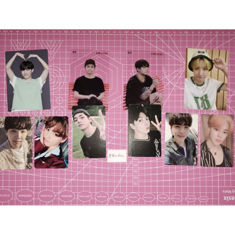 [ OFFICIAL ] PHOTOCARD BTS ITS TAEKOOK, YNWA JK, BUTTER YOONGI, MPC BUTTER SWZ JHOPE, JIMIN PERSONA