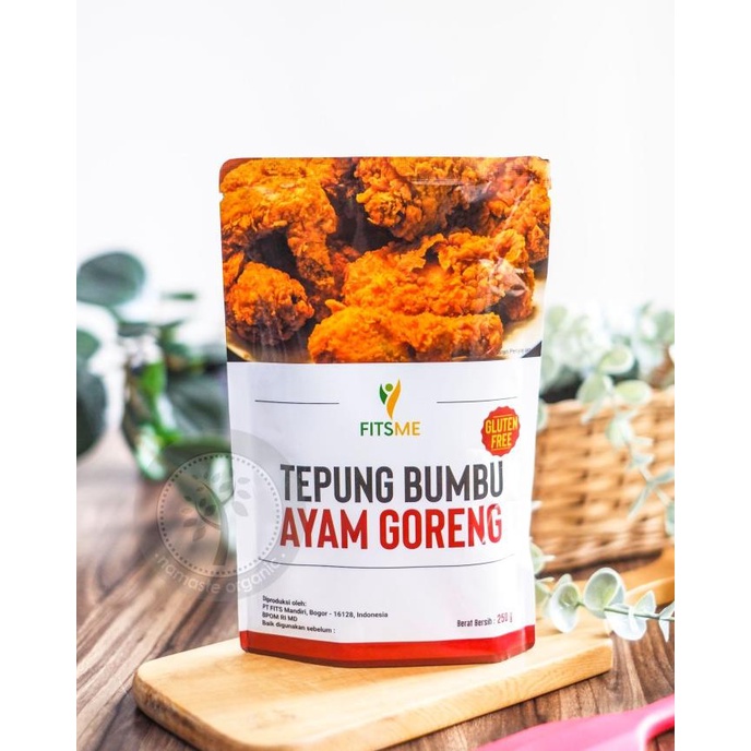 

FITS TEPUNG BUMBU GLUTEN FREE - AYAM GORENG CRISPY ORIGINAL 250GR