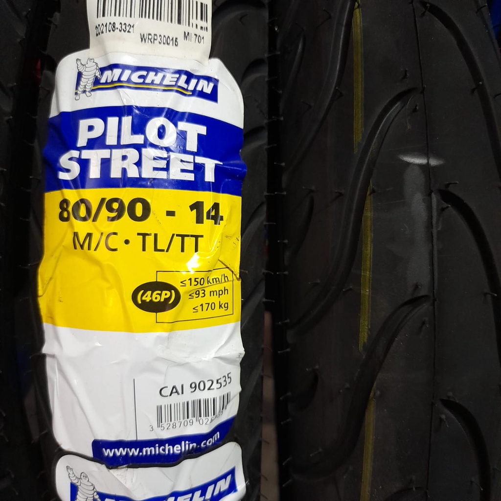 Ban motor matic Michelin Pilot Street 80 90 14 tubeless beat mio vario