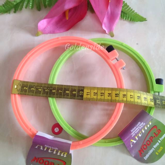 Midangan / Hoop / Pembidang 15cm plastik per pcs