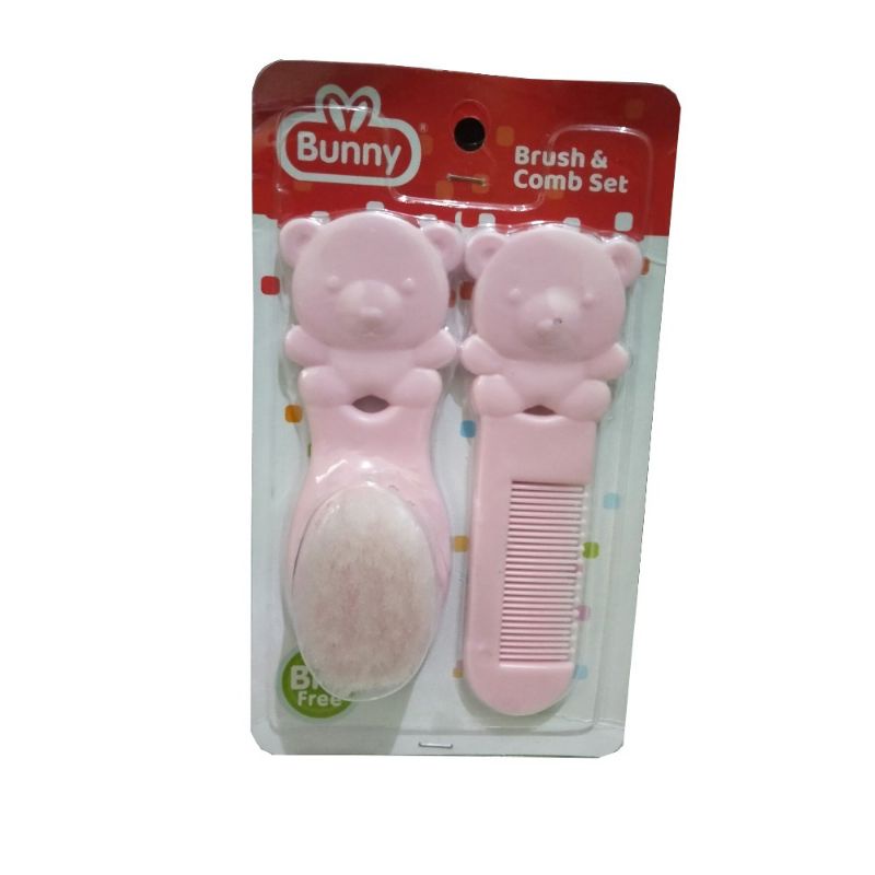 Brush Comb Set/Sisir Dan Sikat Rambut Bayi Set