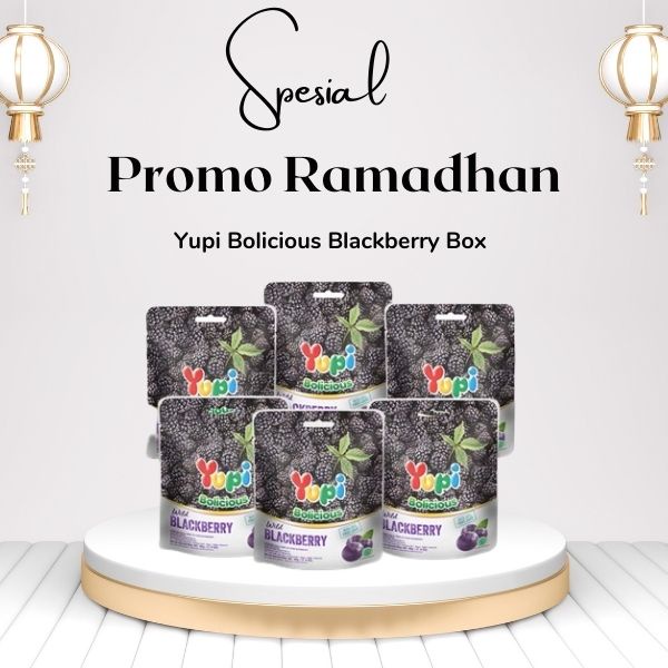 

✔️ Yupi Bolicious Blackberry box | Yupi bolicious blackberry 1 box isi 24 ∣ Permen gummy jelly yuppy anggur