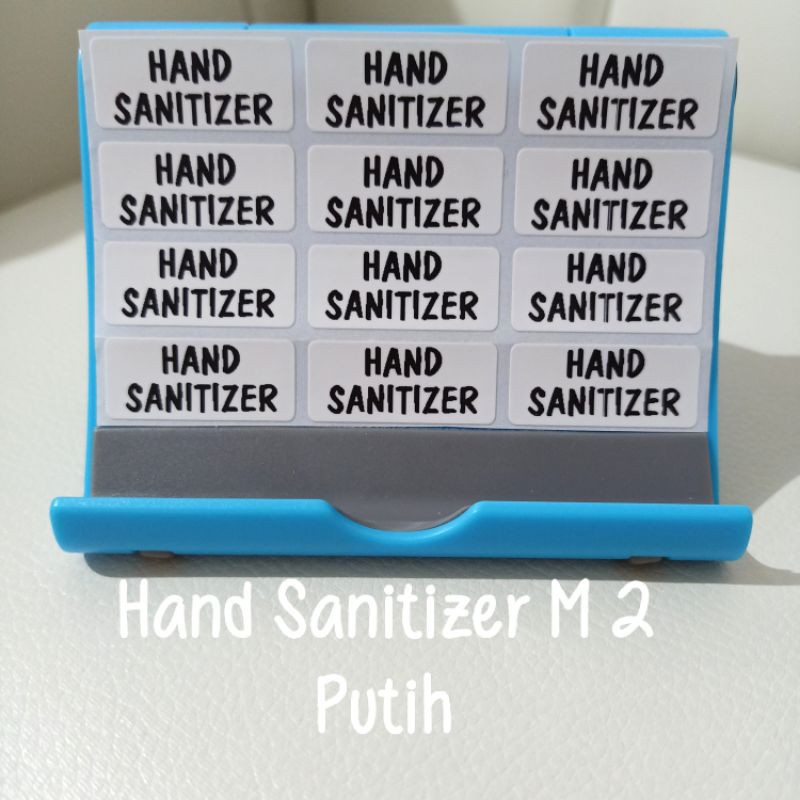 

Stiker Label Waterproof Hand Sanitizer Size M isi 12 pcs