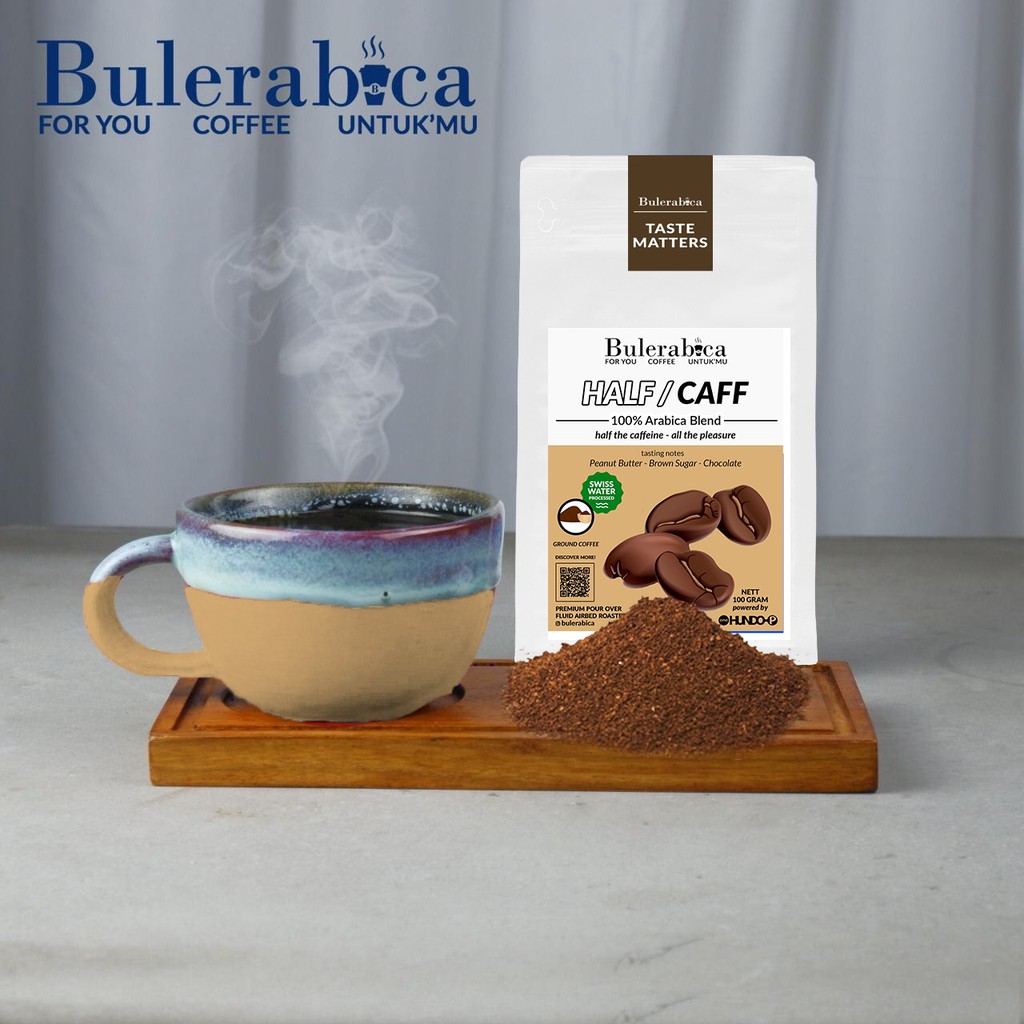 

BULERABICA® LIGHT CAFF – Half Caff Grinded Coffee Peanut Butter