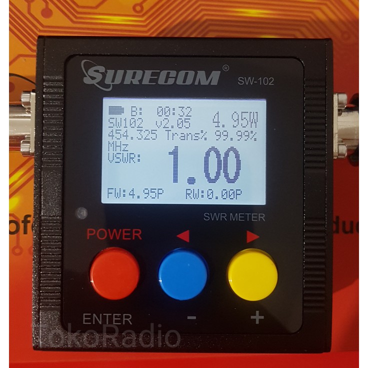 Surecom SW 102 SWR Power Meter Type SO239   PL 259