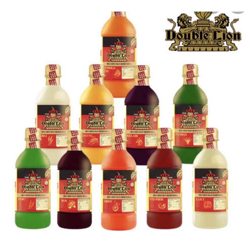 

Sirup Double Lion Malaysia 495 ml SIRUP BESAR- Aneka Rasa Sirup Double Lion