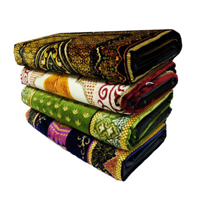 KUALITAS BAGUS SAJADAH BUSA EMPUK DAN TEBAL SATUAN/GROSIR - RANDOM