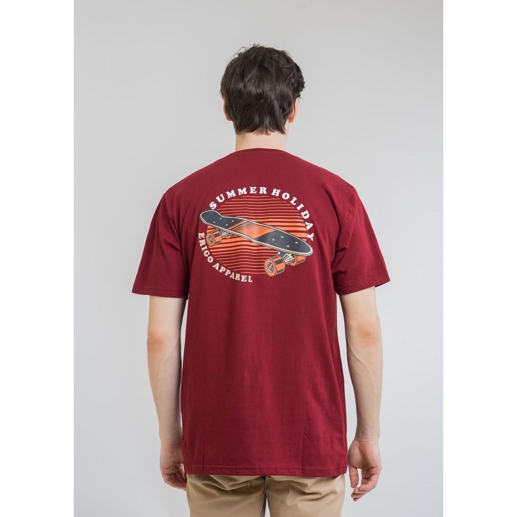 

Erigo T-Shirt Skating Summer Burgundy