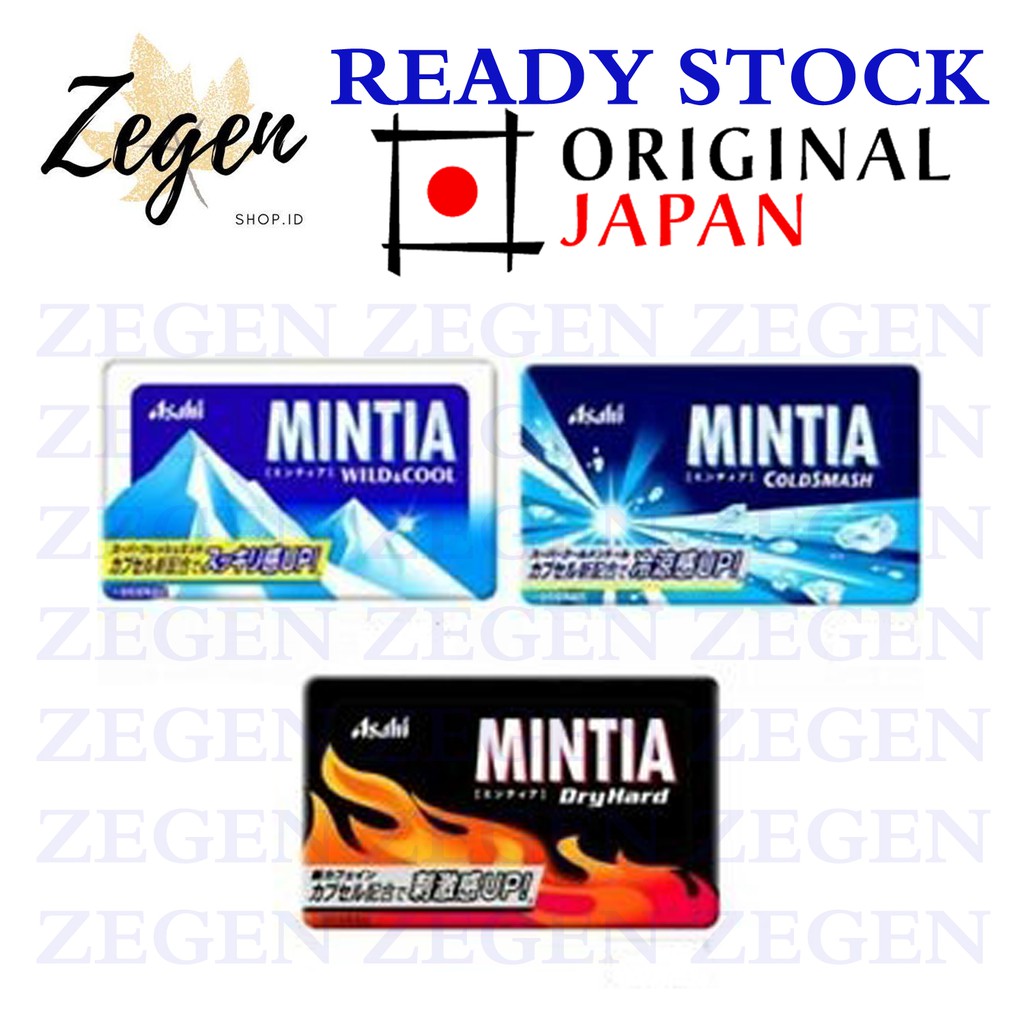 

MINTIA Asahi Japanese Candy Permen 100% Original JAPAN