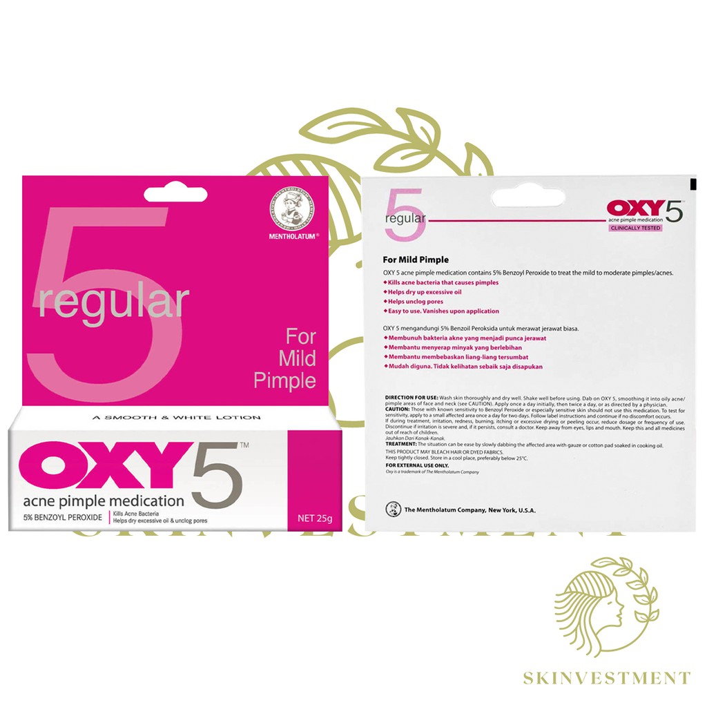 Oxy - Oxy 5 / Oxy 10 / Oxy Cover - Obat Jerawat - Obat Totol Jerawat