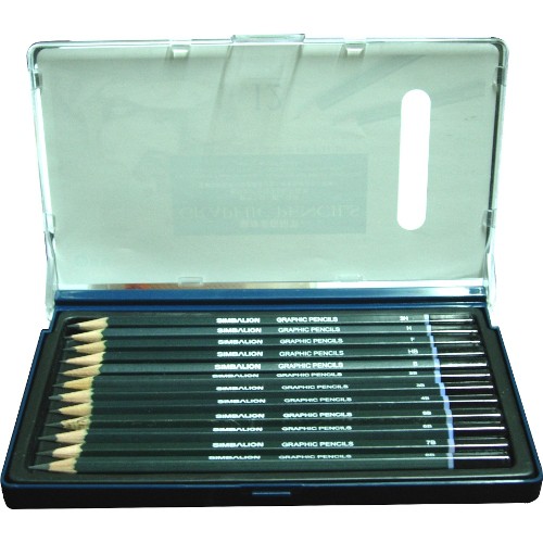 

Simbalion Graphic Pencil 12 Pcs GPC-12 Pensil Gambar Sketsa