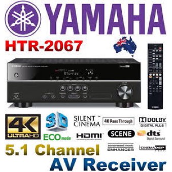 Termurah Yamaha Home Theater Amplifier Htr 2067 Hitam Murah Shopee Indonesia
