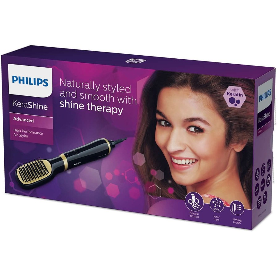 PHILIPS KERASHINE AIRSTYLER HP 8659 / SISIR ION catokan sisir philips