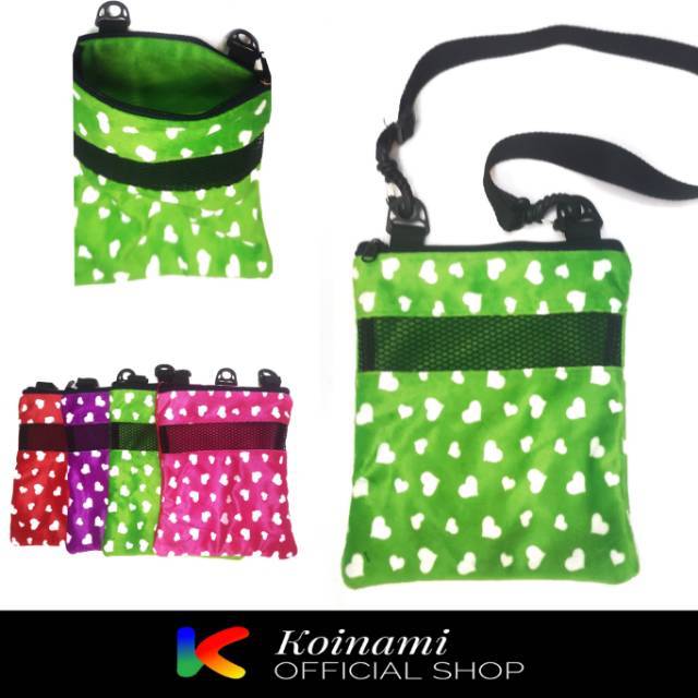 POUCH MOTIF LOVE SUGAR GLIDER / TRAVEL BONDING / TAS SUGAR GLIDER / edoth