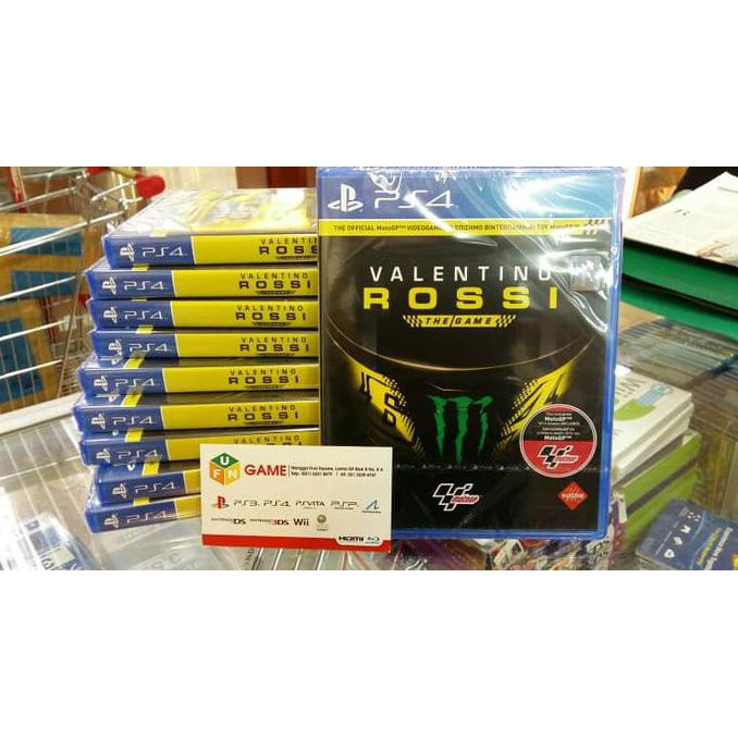 Ready Stok Valentino Rossi Kaset Ps4 Original Berkualitas