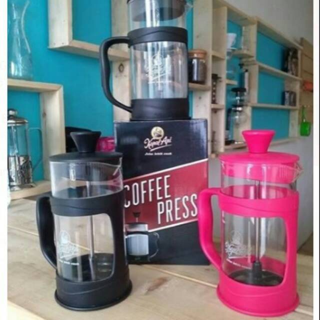 Press Plunger Kapal Api Pemisah Ampas Kopi