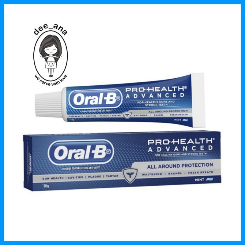 Jual Pasta Gigi ORAL B Pro Health Advanced All Around Protection 110gr made in Germany Shopee