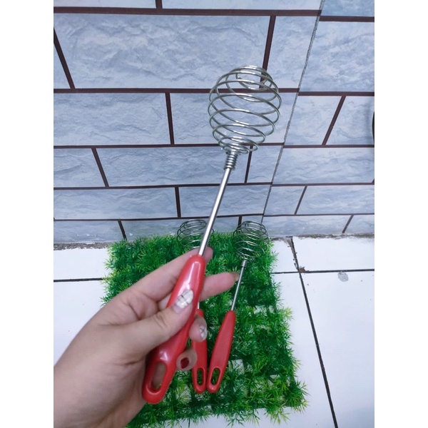 Kocokan telur spiral / kocokan adonan kue stainless