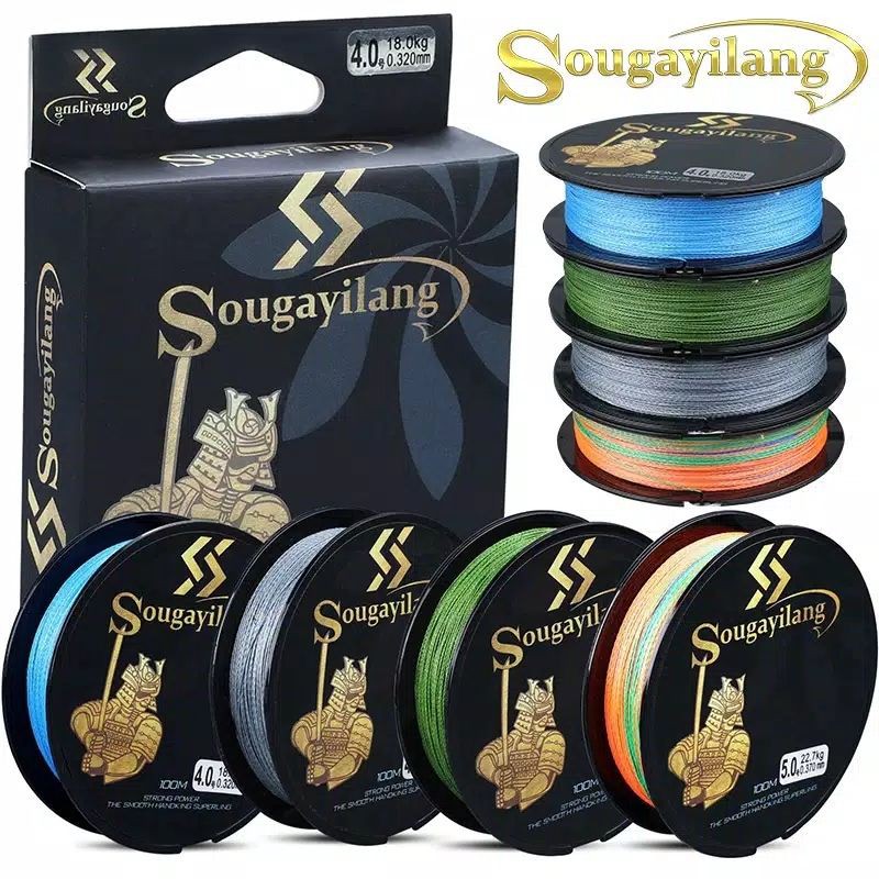 sougayilang senar Pe braid pe 1 dan pe 2 warna