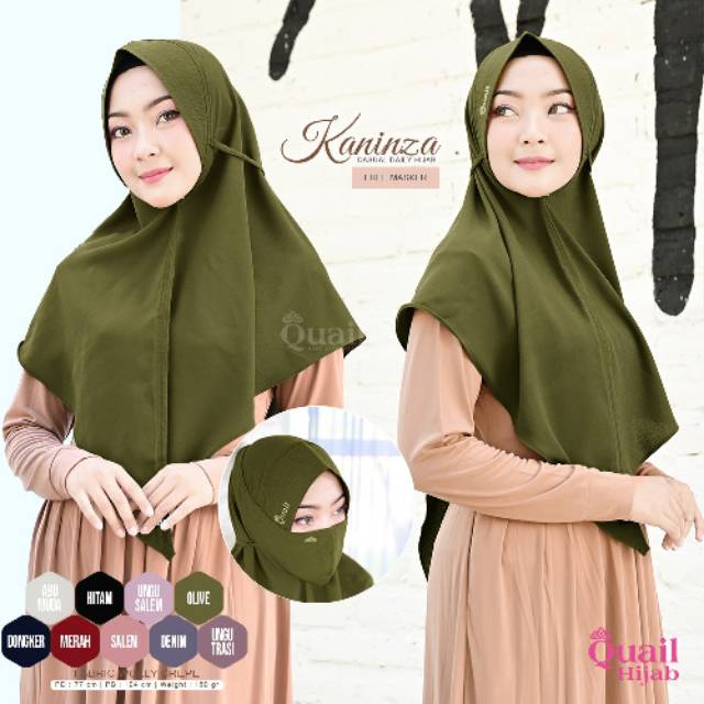 KANINZA HIJAB TALI ORI BY QUAIL HIJAB