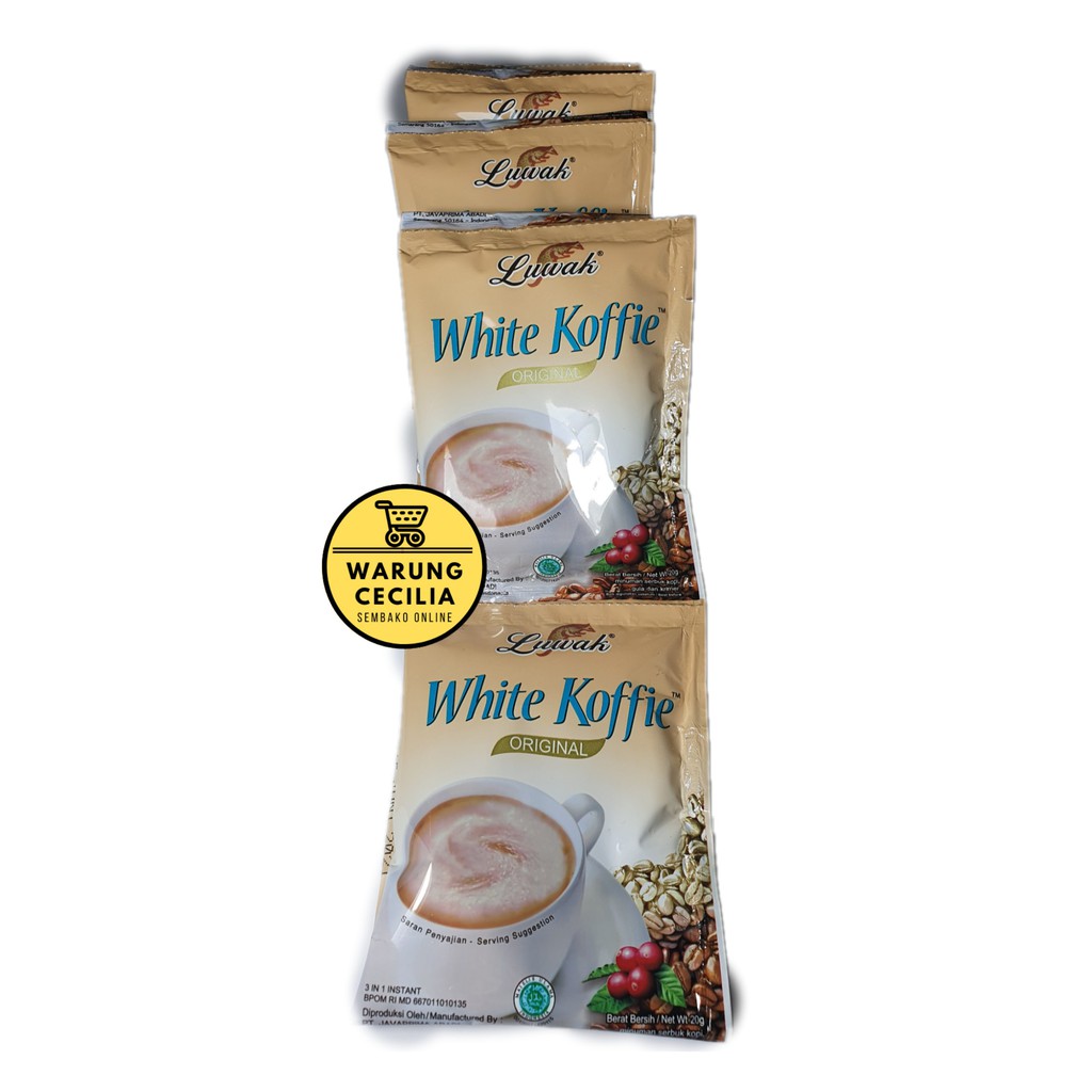 

Kopi Luwak White Koffie Original - Kopi Instan (1 renceng = 10 pcs)