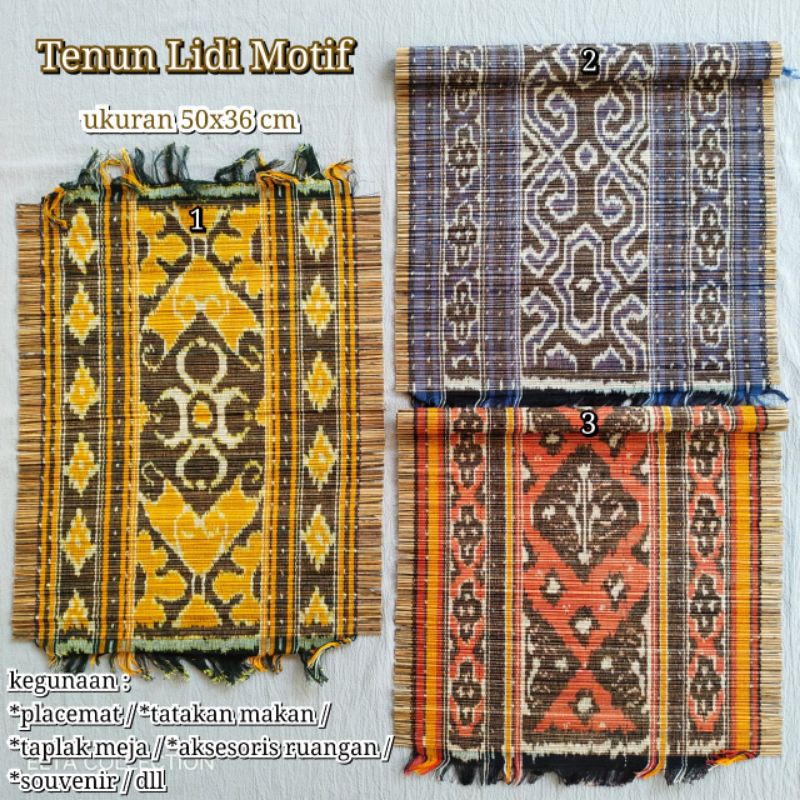Tatakan makanan / Taplak meja / Aksesoris Rumah minimalis modern